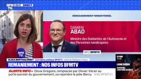 Damien Abad quitte le gouvernement, le retour de Marlène Schiappa: les dernières informations BFMTV sur le remaniement 