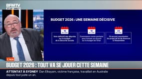 SIGNÉ BFM - Budget 2026: une semaine décisive 