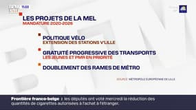 Métropole européenne de Lille: les projets de Damien Castelain