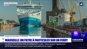 Marseille: un filtre à particules sur un ferry