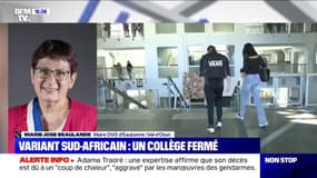 Variant sud-africain: un collège fermé dans le Val-d'Oise