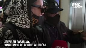 Libéré au Paraguay, Ronaldinho de retour au Brésil
