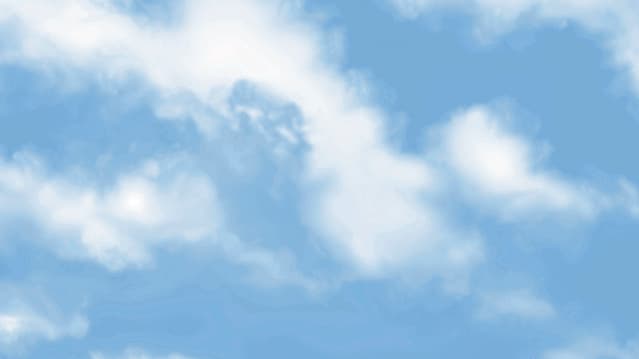 Les fameux "Clouds" de Windows 95 et Windows 95