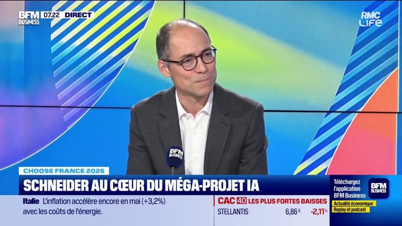 Schneider au coeur du méga-projet IA