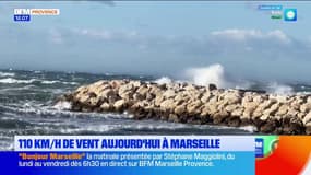 Marseille: 110 km/h de vent sur Marseille ce vendredi