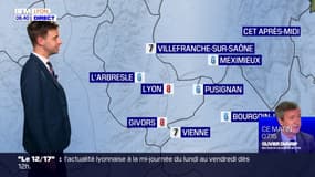 Météo Rhône: nuages et fraîcheur, des températures de 4 à 8°C attendues cet après-midi