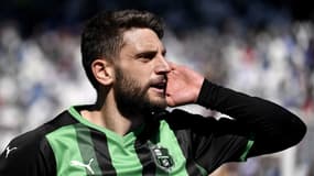 Domenico Berardi avec Sassuolo, en 2022.