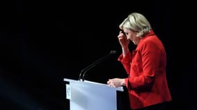 Marine Le Pen au Zénith. 