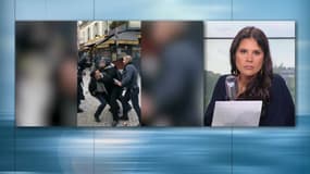 Alexandre Benalla s'en prend à un manifestant
