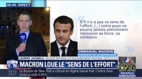 Macron loue le "sens de l’effort": "une honte, un discours de provocation" selon Jacobelli (RN)