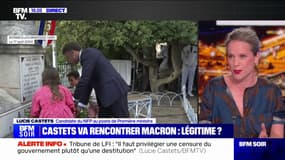 "Mon sujet, ce n'est pas la destitution, c'est la cohabitation": Lucie Castets (NFP), réagit à la menace de destitution d'Emmanuel Macron