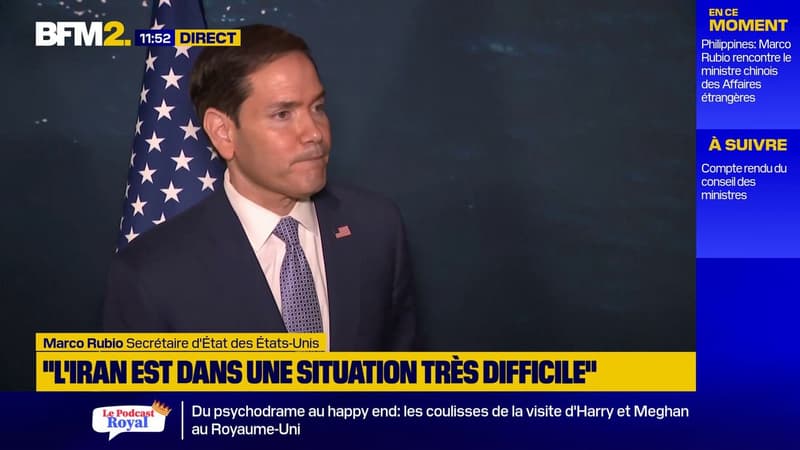 Blocus maritime annoncé par les Houthis : "Ce n'est pas une menace nouvelle", estime le secrétaire d' État américain Marco Rubio