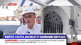 Christophe Loeb (directeur entreprise Lefèvre): "La première chose à faire pour la cathédrale est d'éviter toute dégradation supplémentaire"