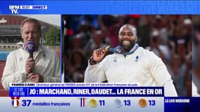 Teddy Riner "est une légende du sport français", estime abien Canu (ancien directeur technique de la Fédération française de Judo)