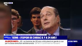 "Dans 3 ans, j'irai me baigner dans la Seine": il y a 34 ans, Jacques Chirac faisait part de sa volonté de rendre "le fleuve propre"