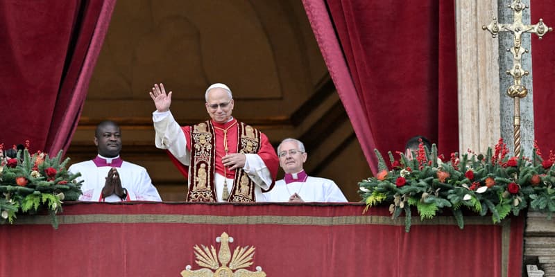 Le pape Léon XIV, le 25 décembre 2025. 