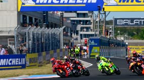 Marc Marquez lors du Grand Prix de Hongrie, le 24 août 2025.