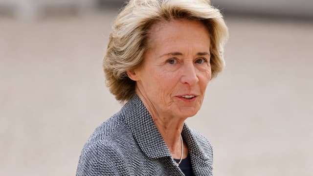 Caroline Cayeux à l'Élysée le 7 mai 2022.
