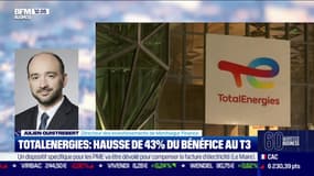 TotalEnergies: hausse de 43% du bénéfice au T3