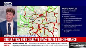 Neige-verglas: 26 départements sont toujours placés en vigilance orange