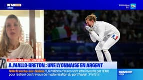 "Un sentiment mitigé": Auriane Mallo-Breton, double médaillée d'argent en épée, se félicite d'un "beau travail accompli"