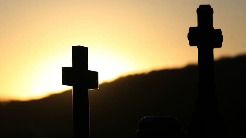 Un cimetière à La-Haye-du-Puits, dans le nord de la France (photo d'illustration).