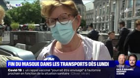 La fin du port du masque dans les transports dès ce lundi