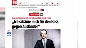 Le ministre allemand de la Justice Heiko Maas a donné une interview au journal Bild parue le 10 janvier 2016.