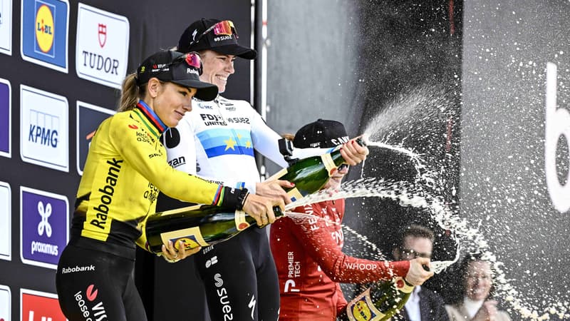 Pauline Ferrand Prevot et Demi Vollering le 5 avril 2026 2276042