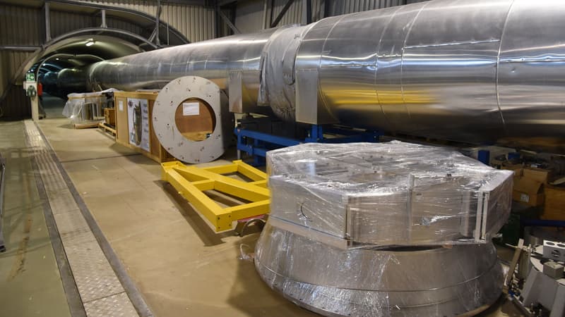 Le détecteur d'ondes gravitationnelles européen Virgo.