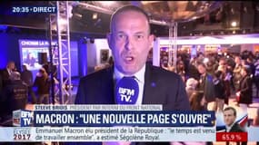 Steeve Briois: "Un débat aura lieu sur le changement de nom" du Front national