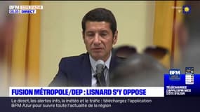 Alpes-Maritimes: David Lisnard opposé au projet de fusion de la Métropole de Nice et du département