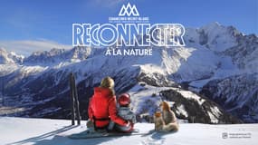 Une image promotionnelle pour l'office de tourisme de Chamonix-Mont-Blanc a eu recours à l'IA pour générer son premier plan.