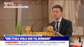 Obsèques de Tapie: Benoît Payan se souvient de mai 1993, quand "Bernard Tapie a porté Marseille sur le toit de son pays et de son continent" 