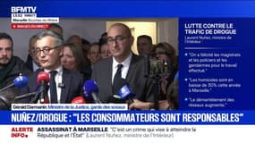 Loi narcotrafic: Gérald Darmanin espère que le texte va "permettre de répondre à une menace qui tue (...) au moins équivalente à celle du terrorisme, il faut donc changer de braquet"