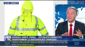 Casque et gants intelligents, parka communicante, bras robotisé... les objets connectés transforment le quotidien des chantiers