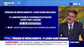 Pénurie de médicaments: 11 laboratoires condamnés à payer 8 millions d'euros 