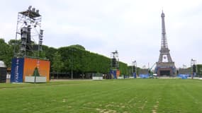 La fan zone du Champ-de-Mars à Paris exaspère les riverains lors de l'Euro de football.
