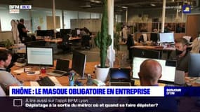 Port du masque obligatoire en entreprise: cette société de Craponne l'applique déjà depuis trois semaines