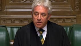 Le président de la Chambre des Communes John Bercow 