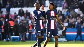 Nordi Mukiele et Presnel Kimpembe, le 13 novembre 2022