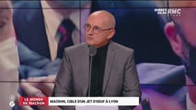 Le monde de Macron: Macron, cible d'un jet d'œuf à Lyon - 28/09