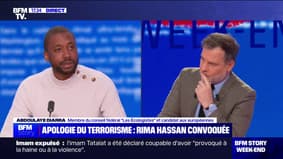 Abdoulaye Diarra (membre du conseil fédéral écologistes) sur la convocation de Rima Hassan: "C'est une dérive démocratique qu'on voit de la part de ce gouvernement"