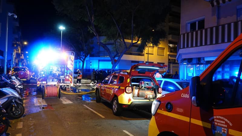 Un incendie à Vallauris le 8 février 2023