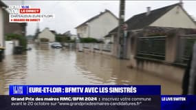"C'est difficile": l'émotion des habitants en Eure-et-Loir face aux dégâts causés par les inondations