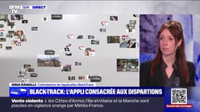 Gina Ranalli (cofondatrice de l'application Black-Track): "On a voulu créer une plateforme où on médiatise ces affaires non résolues et on les fait vivre"