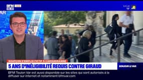 Var: cinq ans d'inéligibilité requis contre Marc Giraud