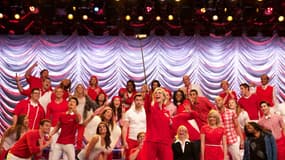 Une image extraite de la série "Glee" en 2009.