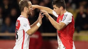 Valère Germain et Guido Carrillo