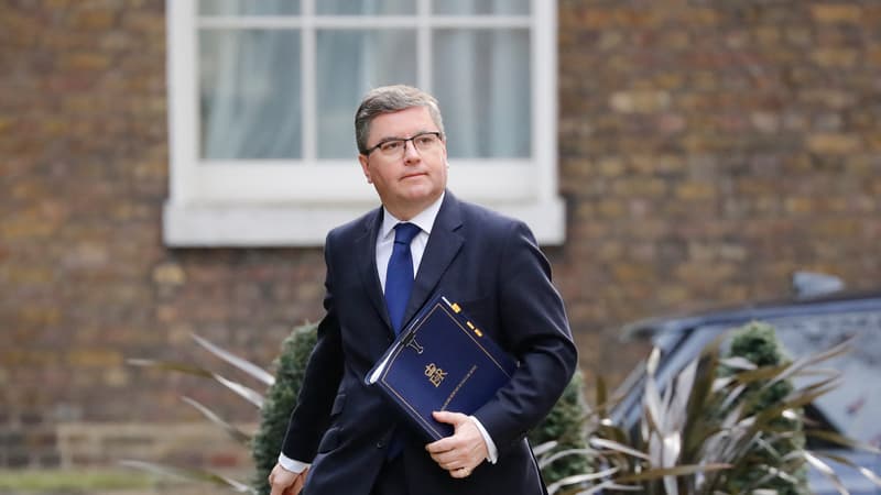 Le ministre de la Justice britannique, Robert Buckland, en mars 2020.